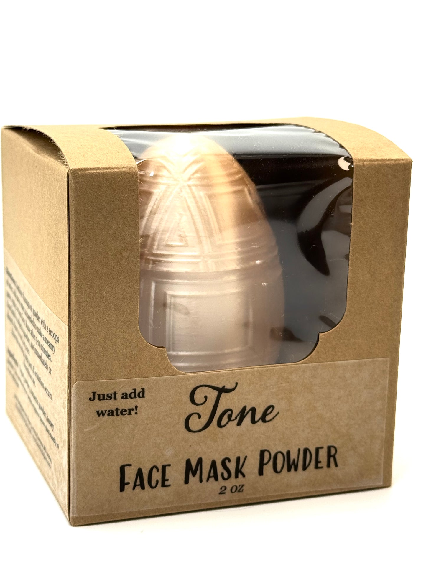 TONE  Powder Face Mask - Brighten with Turmeric, Yogurt, & Honey| All-natural skincare gifts for dull, uneven skin