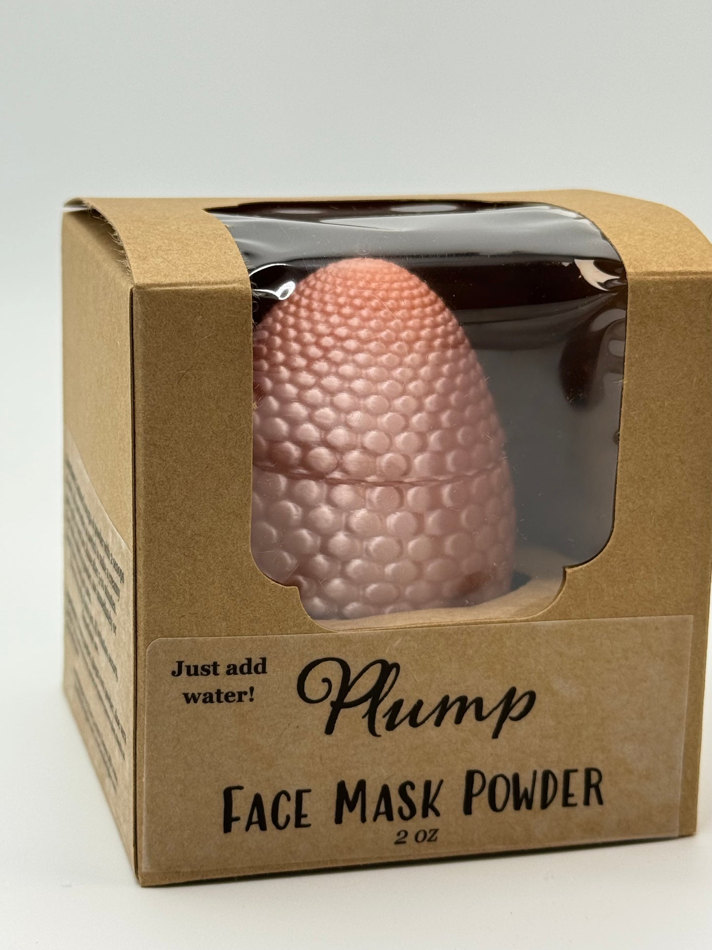 PLUMP Powder Face Mask - Firm and Energize with Ginger, Aloe Vera & Honey | All-natural skincare gifts for tired skin