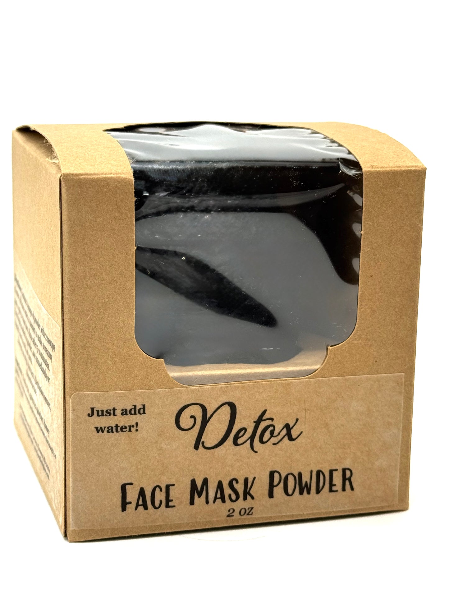 DETOX Powder Face Mask - Draw Out Impurities with Kaolin Clay, Green Tea & Honey | All-natural skincare gifts for oily skin