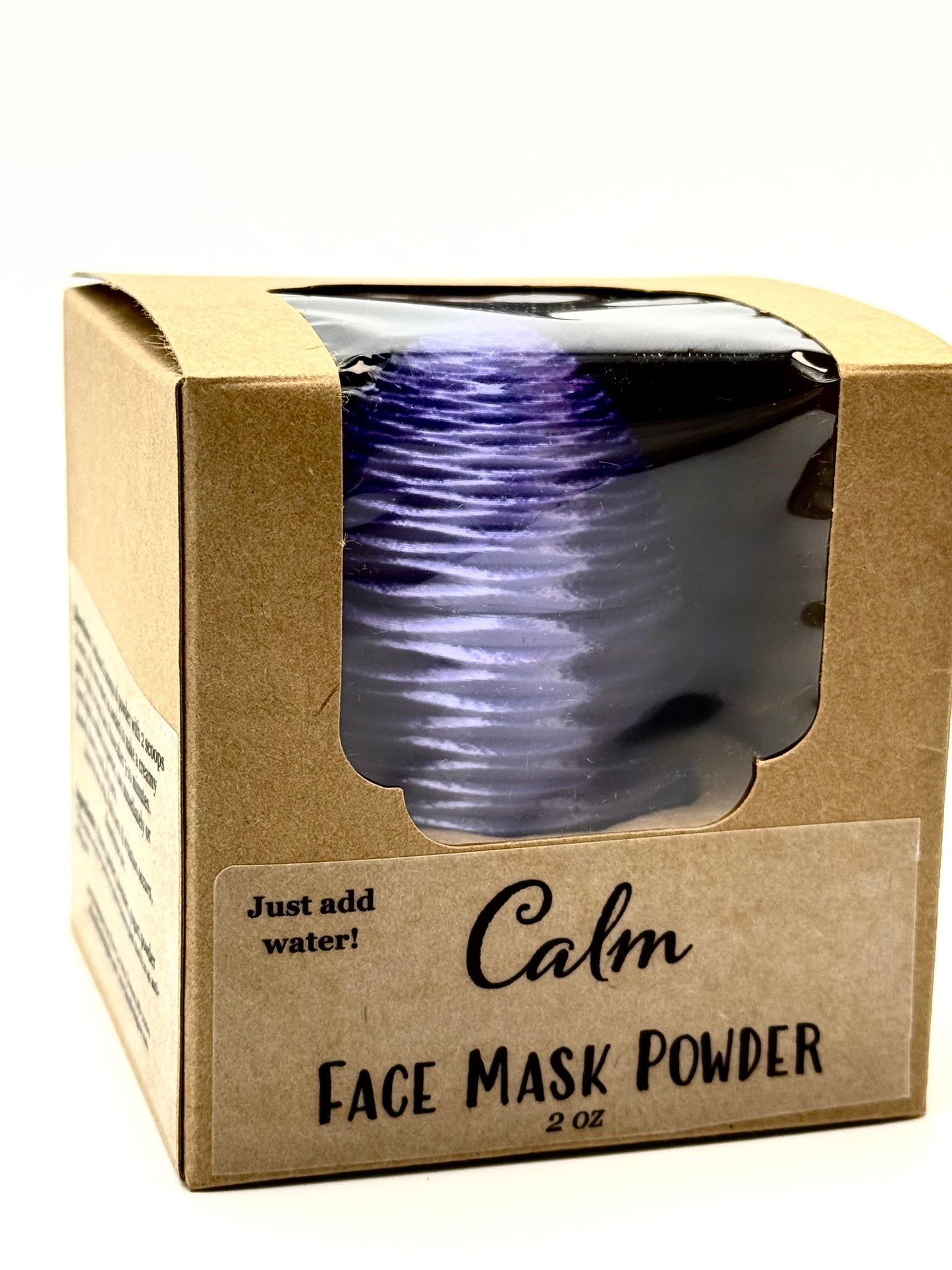 CALM Powder Face Mask - Soothe your skin with Lavender, Yogurt & Honey | All-natural skincare gifts for sensitive skin